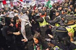 反戰示威蔓延 歐洲歌唱大賽陷風波