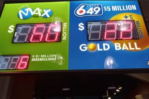 周五8000万Lotto Max头奖无人中：下期总奖金突破1亿元