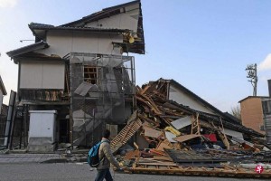 日本地震死亡人数升至126人
