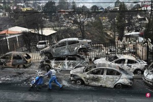 智利森林火灾已致99人死 第二大炼油厂暂停运作