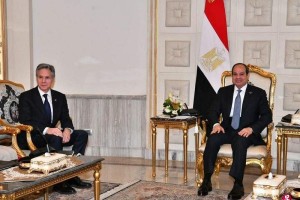 埃及总统塞西会见布林肯 强调加沙停火紧迫性