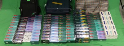 3入境客攜近10萬支私煙被捕　分別判監禁3至4個月