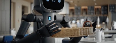 全球首款！普渡發布商用類人形機器人「閃電匣Arm」