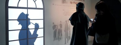 福尔摩斯探案体验展在成都开幕 再现英国维多利亚时代城市文化