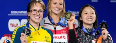 加拿大游泳名將薩默·麥金托什在世錦賽上獲四枚金牌