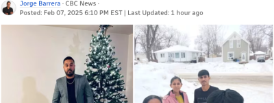 加拿大印度家庭給$10萬偷渡美國 結果8人溺亡