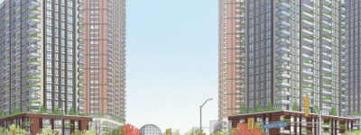 密西沙加购物中心改建：将建9座高达20至44层的塔楼