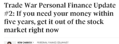 你的投资正在缩水？专家劝：未来五年要用钱的话，应立即撤出股市