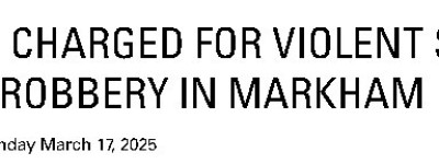 万锦Costco超市外持刀抢劫！三名疑嫌人被抓，含亚裔！