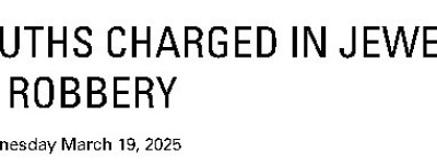 约克区警方破获珠宝店打劫案！6名青少年嫌犯被拘控