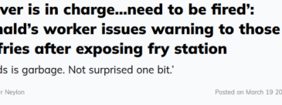 员工曝光！麦当劳招牌薯条”翻车”！1220万人围观炸锅