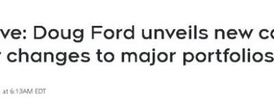 安省新内阁宣誓就职！没有华裔！教育和住房厅长换人！