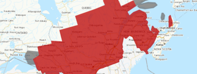 大多伦多40mm冻雨”冰封”!宣布紧急状态!树枝电线倒塌!22万户断电