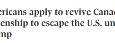 加拿大涌现”反向移民潮”:恢复国籍+”北上”定居人数攀升!网友热议!
