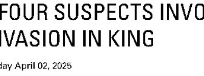 约克区4名匪徒砸破后院门闯入住宅！与住户扭打，连开4枪！