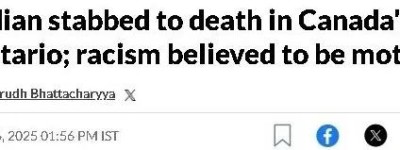 加拿大留学生遭83岁白人邻居刺杀身亡! 新婚妻子目击惊恐尖叫!