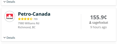 一片尖叫！大温油价竟低至每升$1.559！还会更低！