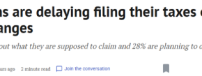 “报税季”混乱! 大批加拿大人推迟报税! 专家警告:错过这天恐被罚!