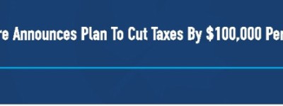 保守党博励治承诺买房新政：每套房减税10万元！