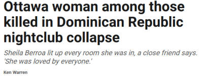 218死惨剧！安省24岁美女经理在度假天堂遇难！亲友悲痛