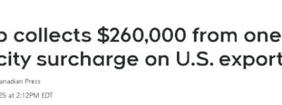 安省对美电力”反制关税”，一天收了26万元！