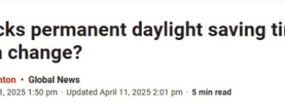 取消调表！特朗普表态支持永久实施夏令时！还剩一个问题！