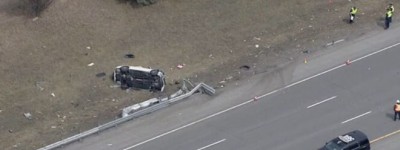 士嘉堡401高速车祸封路 1死2伤包括一名幼儿