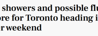 “长周末”多伦多天气大反转!阵雪+降雨陆续登场,气温狂飙至16℃!
