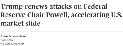 特朗普一句话引爆股灾！投资者吓跑，特斯拉狂泻，美元跳水！