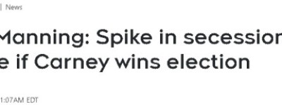 政坛元老警告自由党再上台 加拿大或将分裂 卡尼恐成最后一位总理