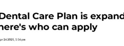 加拿大全民免费看牙下月开放18-64岁申请！注意资格要求！