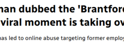 卡尼支持者当众”竖中指”遭网暴+人肉！全家崩溃！承认”太冲动”