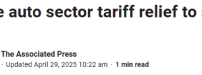 刚刚! 白宫证实:特朗普今天将宣布”关税减免”, 热门行业松了口气!