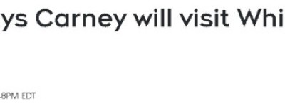 特朗普谈加美关系:”讨厌我少一点的那个赢了”！卡尼将访白宫