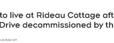 总理卡尼即将搬入杜鲁多旧居！百年官邸至今没着落！