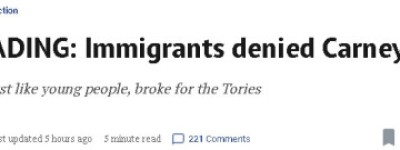 加拿大自由党未如愿赢得多数政府，华人和移民成为关键！