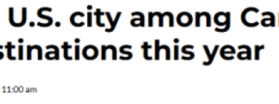 不爱去美国了！加拿大人今夏最爱的10个旅游城市！