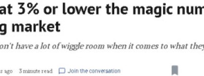 这是心理底线！加拿大房贷利率降不到3%，买家不会动！