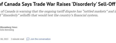 加拿大央行警告”贸易战是最大威胁”：扰乱金融稳定！房价要跌26%