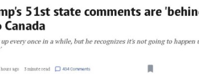 “这事翻篇了”！美驻加大使称特朗普不会再提”第51州”!