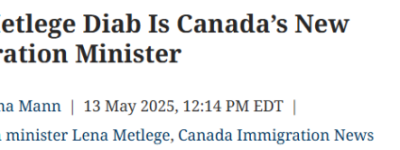 加拿大新移民部长上任！EE突袭抽分：暴涨26分 仅捞500人