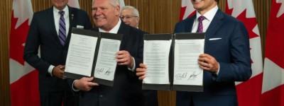 打破省际贸易壁垒，安省与曼省签署谅解备忘录