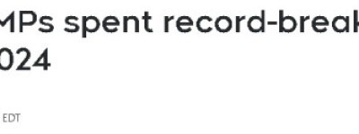 加拿大议员烧钱榜！年挥霍1.8亿 这位党魁一人花掉900万 谁管管？