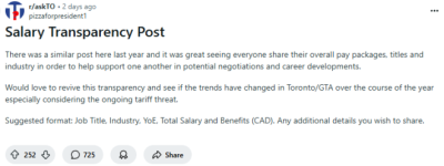 火了！多伦多薪水大曝光：Costco、TTC薪资福利揭晓！