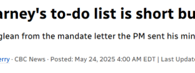 颠覆传统！卡尼政府800字”极简”任务清单亮相：7大优先事项曝光