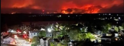 山火肆虐！加拿大小镇准备全员撤离，居民惊叹：宛如末日景象