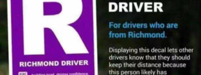 属于温哥华司机的“R牌”横空出世？！在列治文开车，要命硬！