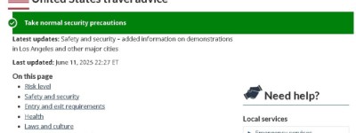 加拿大发布赴美安全提醒！美国发布针对加拿大最新旅行警告！