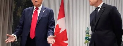 卡尼面无表情，由着特朗普胡说八道…留下”没文化”深刻印象