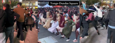 炸锅! 多伦多Yonge-Dundas被印度人”占领”! 上百人跳这种舞!